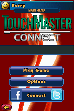 Main menu with Connect option